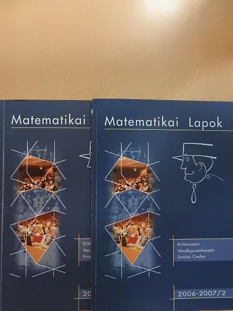 Büki Judit - Matematikai Lapok 2006-2007/1-2. [antikvár]