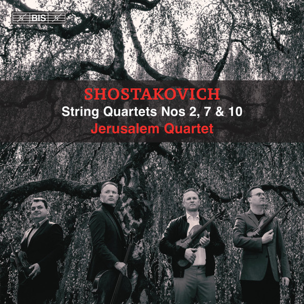 SHOSTAKOVICH - STRING QUARTETS NOS 2, 7 & 10 CD JERUSALEM