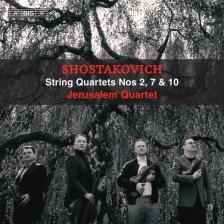 SHOSTAKOVICH - STRING QUARTETS NOS 2, 7 & 10 CD JERUSALEM