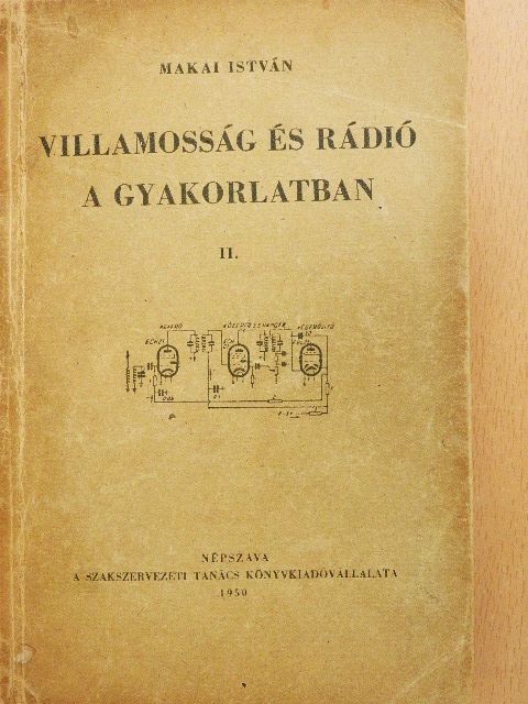 Makai István - Villamosság és rádió a gyakorlatban II. (töredék) [antikvár]