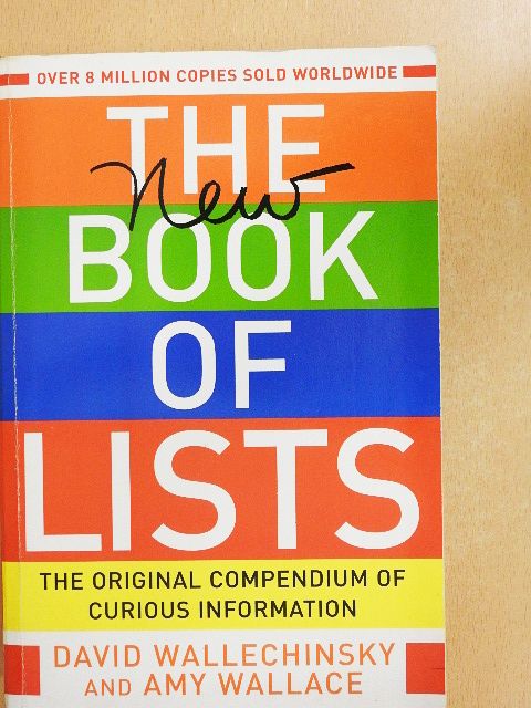 Amy Wallace - The New Book of Lists [antikvár]