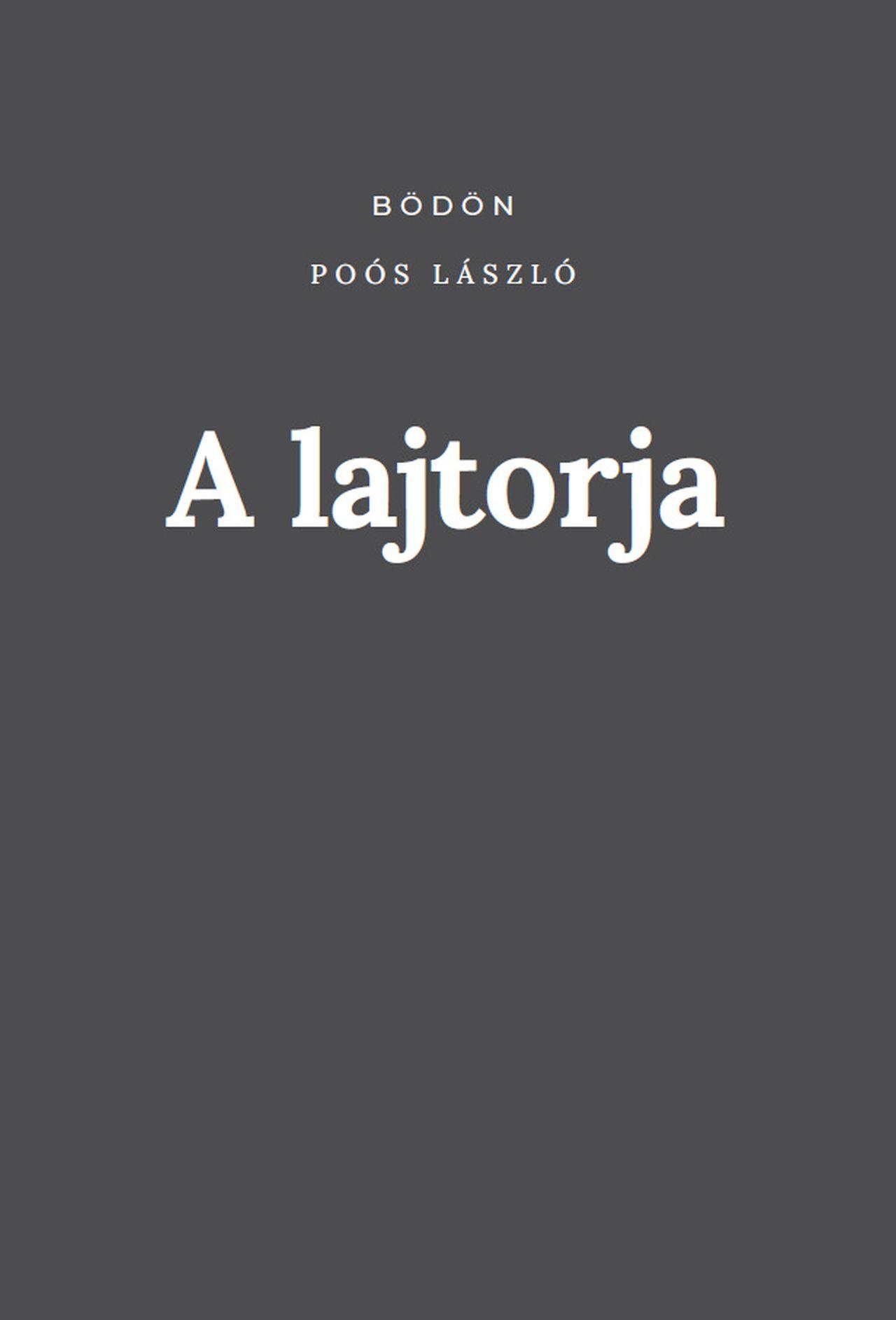 POÓS LÁSZLÓ - A lajtorja