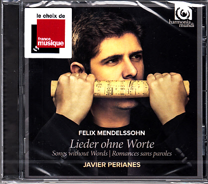 MENDELSSOHN - LIEDER OHNE WORTE CD JAVIER PERIANES