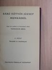 Báró Eötvös József - Báró Eötvös József munkáiból II. [antikvár]