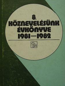 Fazekas Sándor - Köznevelésünk évkönyve 1981-1982 [antikvár]