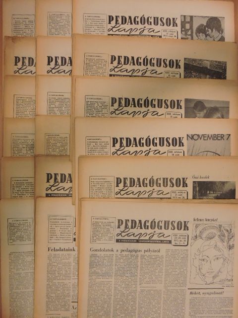 Dr. Makra Zsigmond - Pedagógusok Lapja 1973. (nem teljes évfolyam) [antikvár]