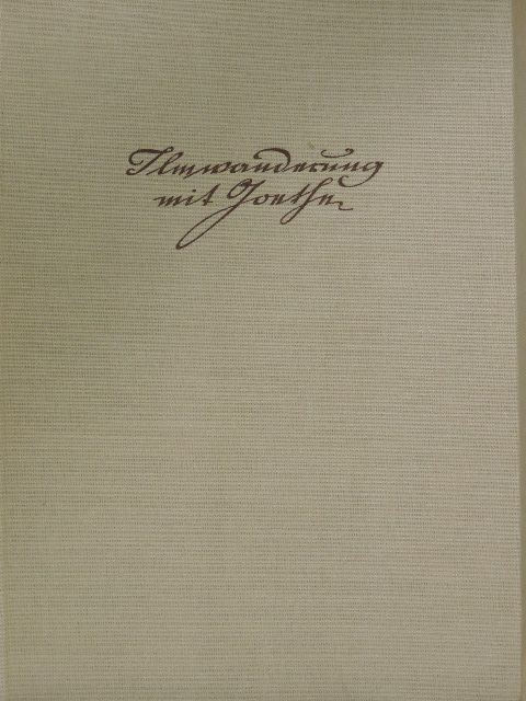 Fritz Kühnlenz - Ilmwanderung mit Goethe [antikvár]