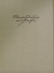 Fritz Kühnlenz - Ilmwanderung mit Goethe [antikvár]