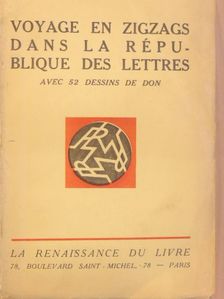 André Lang - Voyage en Zigzags dans la République des Lettres [antikvár]