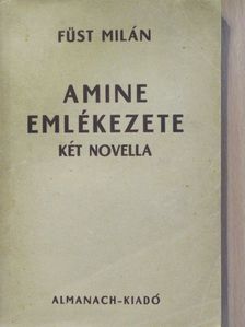 Füst Milán - Amine emlékezete/Szakadék [antikvár]