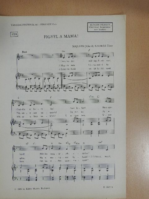 Ifj. Kalmár Tibor - Figyel a mama! [antikvár]