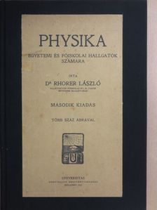 Dr. Rhorer László - Physika [antikvár]