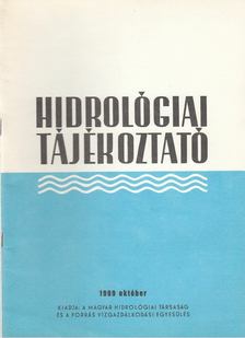 KÖRNYEI LÁSZLÓ - Hidrológiai Tájékoztató 1989 október [antikvár]