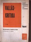 Gecse Gusztáv - Valláskritika II. [antikvár]