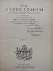 Acta Ordinis Minorum Januarii-Decembris 1894-1895 I-II. [antikvár]