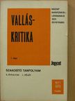 Gecse Gusztáv - Valláskritika I. [antikvár]