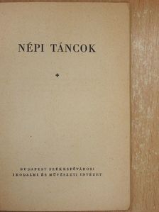 Népi táncok [antikvár]