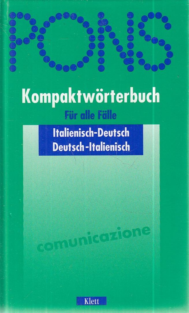 több szerző - PONS - Italienisch-Deutsch - Deutsch-Italienisch Kompaktwörterbuch [antikvár]