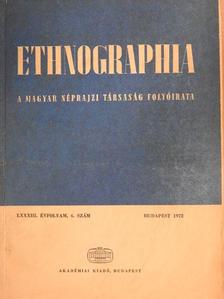 Andrásfalvy Bertalan - Ethnographia 1972/4. [antikvár]