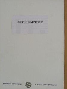 BÉT elemzések 2005. március-2006. március [antikvár]