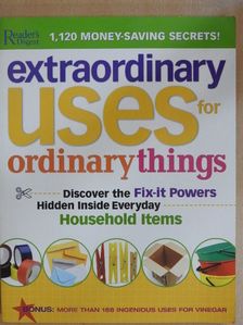 Beth Kalet - Reader's Digest Extraordinary Uses For Ordinary Things [antikvár]