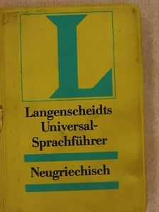 Langenscheidts Universal-Sprachführer Neugriechisch [antikvár]