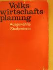 Hans Knop - Volkswirtschaftsplanung [antikvár]