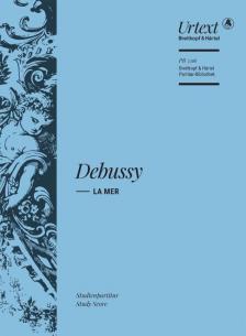 DEBUSSY - LA MER STUDIENPARTITUR URTEXT (PETER JOST)
