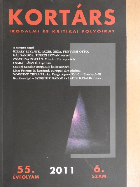 Elek Tibor - Kortárs 2011. június [antikvár]