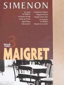 Georges Simenon - Tout Maigret 3. [antikvár]