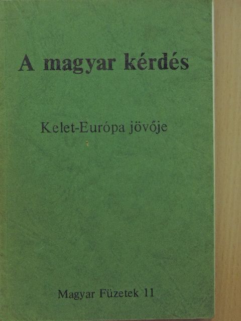 A magyar kérdés [antikvár]