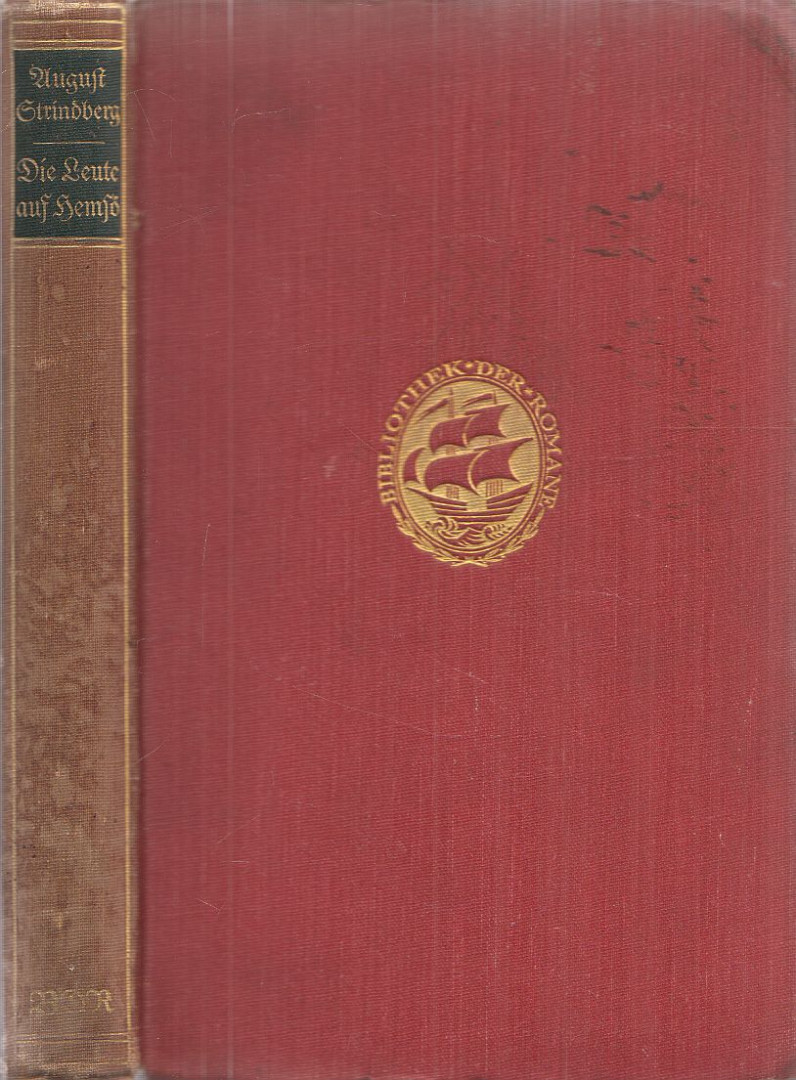 August Strindberg - Die Leute auf Hemsö [antikvár]