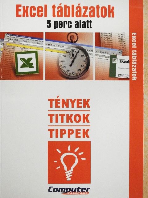 Excel táblázatok 5 perc alatt [antikvár]