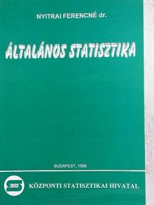 Dr. Nyitrai Ferencné - Általános statisztika [antikvár]