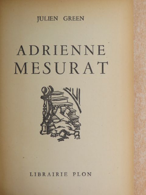Julien Green - Adrienne Mesurat [antikvár]