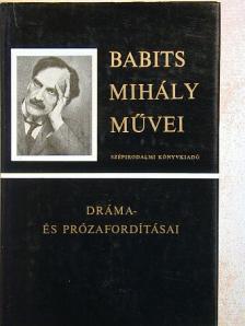 Edgar Allan Poe - Babits Mihály dráma- és prózafordításai [antikvár]