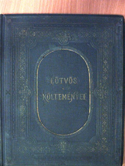 B. Eötvös József - B. Eötvös József költeményei [antikvár]