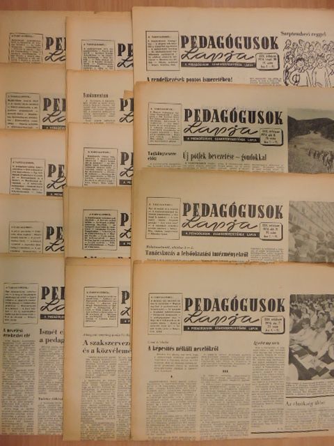 Bagics Lajos - Pedagógusok Lapja 1974. (nem teljes évfolyam) [antikvár]