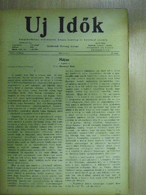 A. de Quental - Uj Idők 1938. július-december (fél évfolyam) [antikvár]