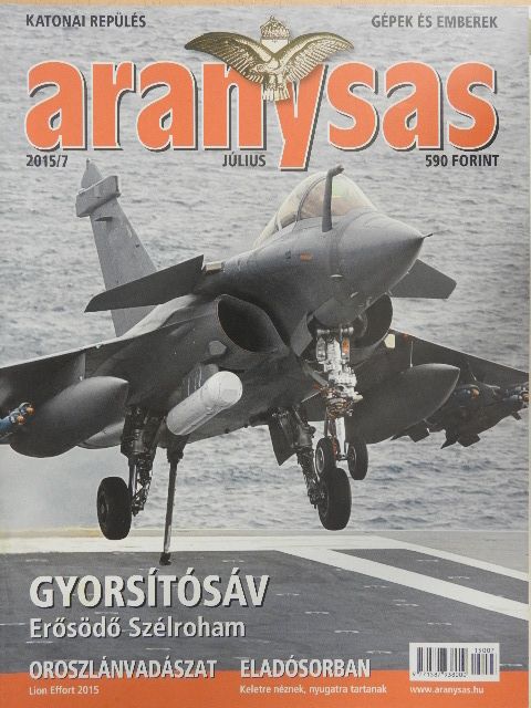 Horváth Zoltán - Aranysas 2015. július [antikvár]