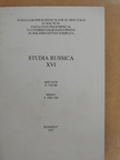 Studia Russica XVI. [antikvár]