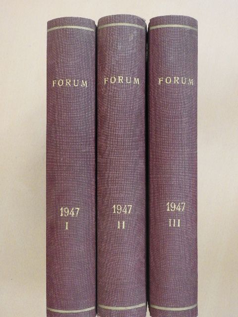 Antos István - Forum 1947. január-december I-III. [antikvár]
