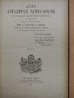 Acta Ordinis Minorum 1896 (nem teljes évfolyam) [antikvár]
