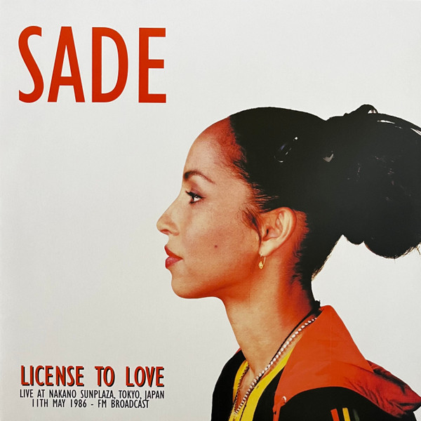SADE - LICENSE TO LOVE LP SADE