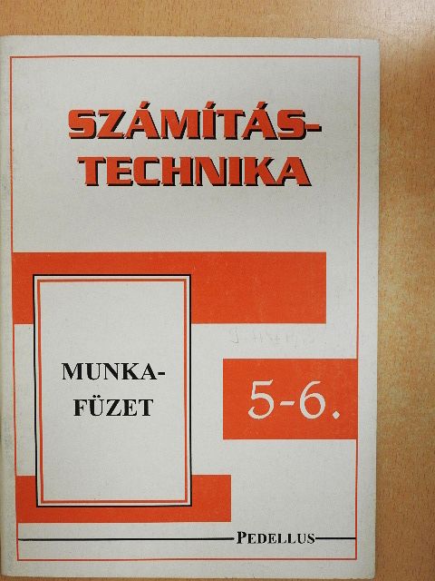 Fazekas Sándor - Számítástechnika munkafüzet 5-6. [antikvár]