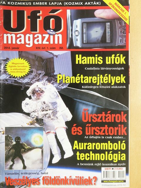 Falvai Róbert - Ufómagazin 2014. január [antikvár]