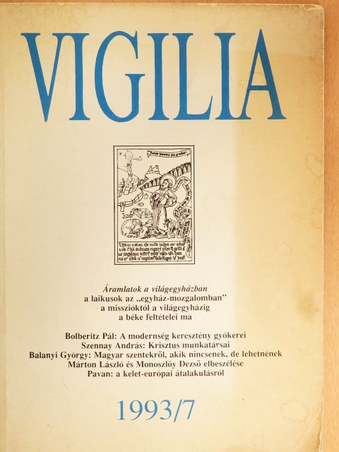 Luigi Giussani - Vigilia 1993. július [antikvár]