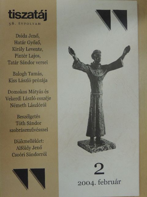 Alföldy Jenő - Tiszatáj 2004. február [antikvár]