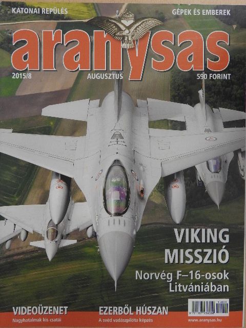 Horváth Zoltán - Aranysas 2015. augusztus [antikvár]