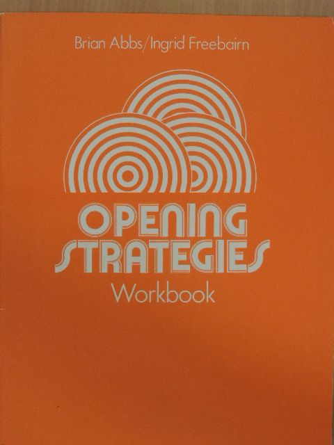Brian Abbs - Opening Strategies - Workbook [antikvár]